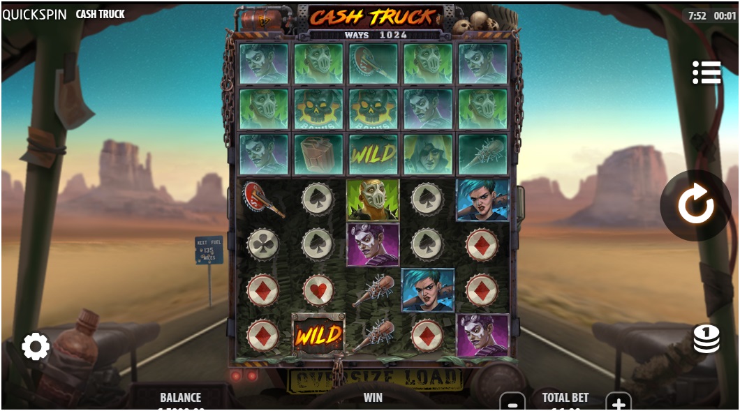 Cash Truck spilleautomat