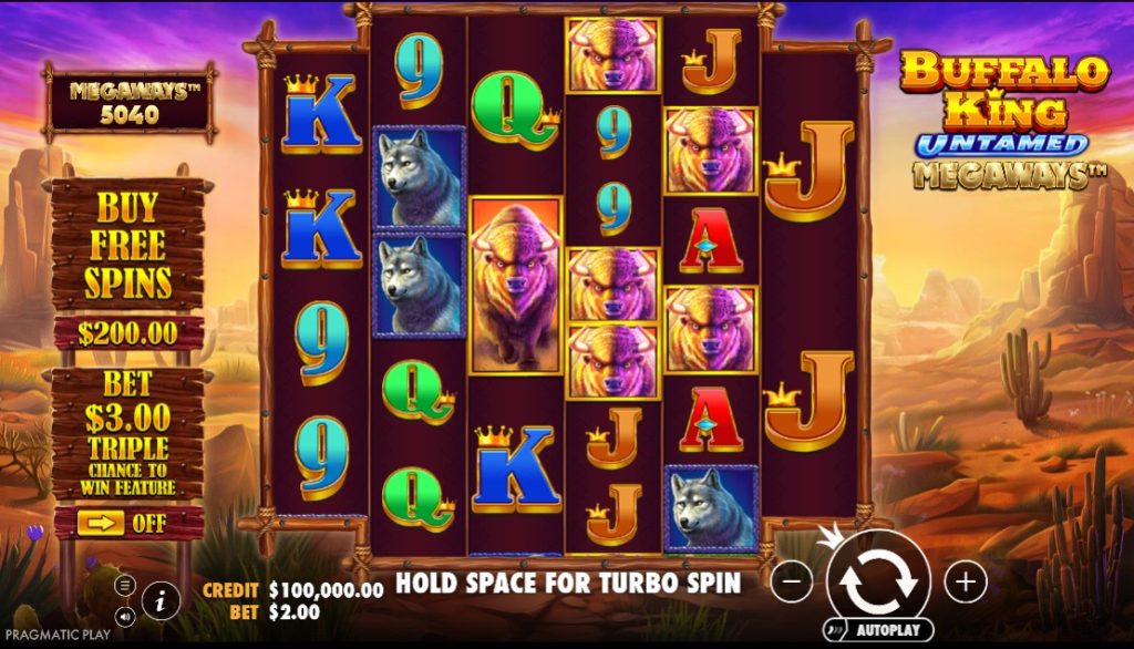 Buffalo King Untamed Megaways