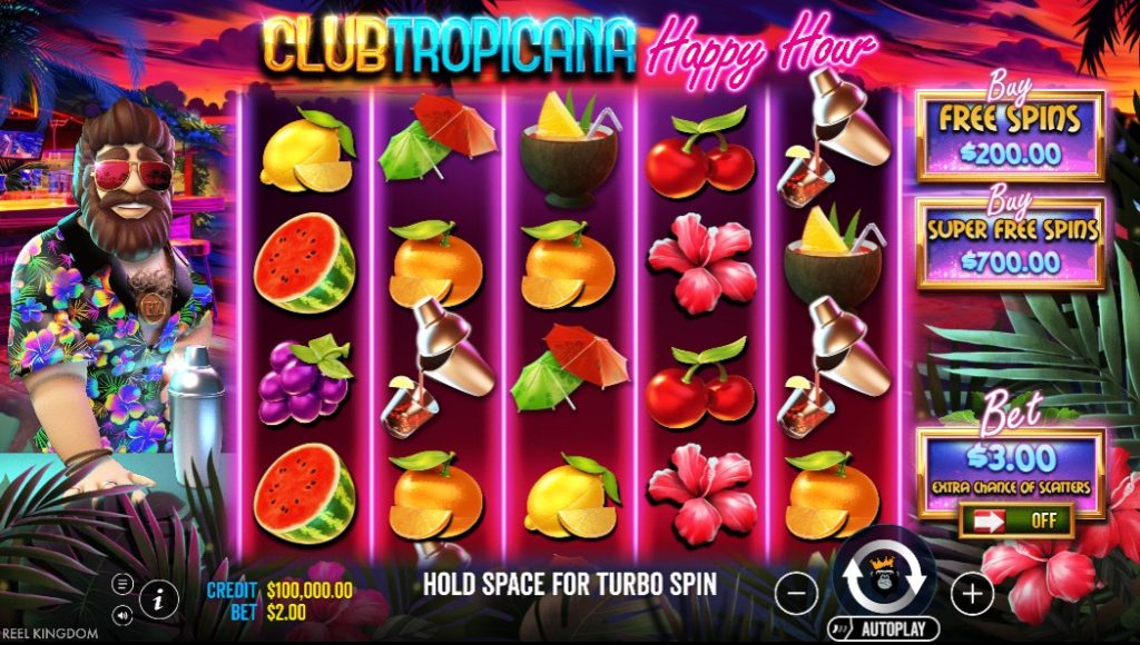 Club Tropicana – Happy Hour