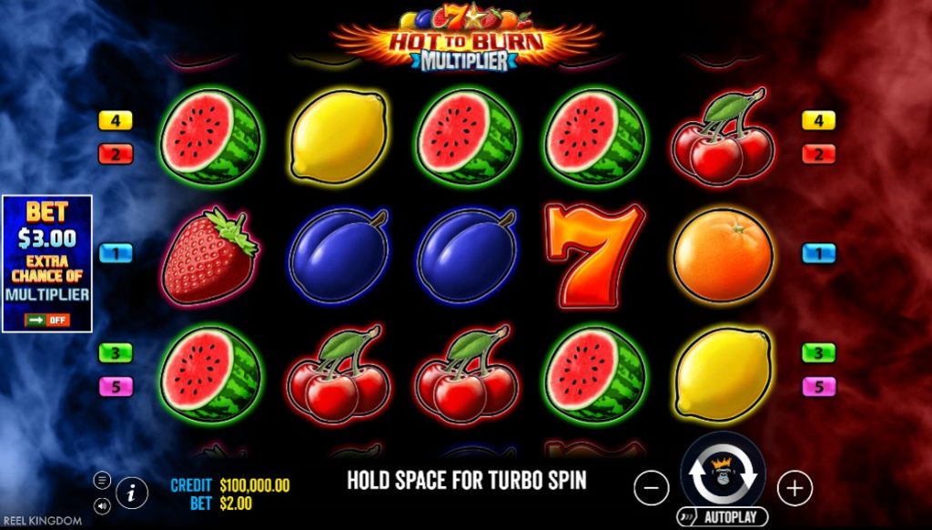 Hot to Burn Multiplier