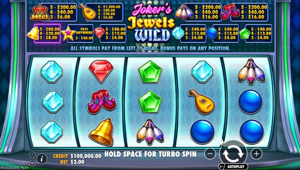 Joker’s Jewels Wild