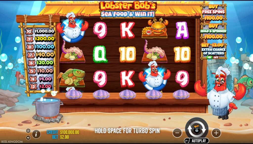 Lobster Bob’s Sea Food and Win It