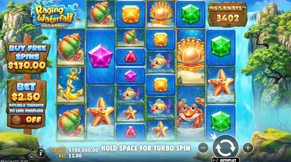 Raging Waterfall Megaways™