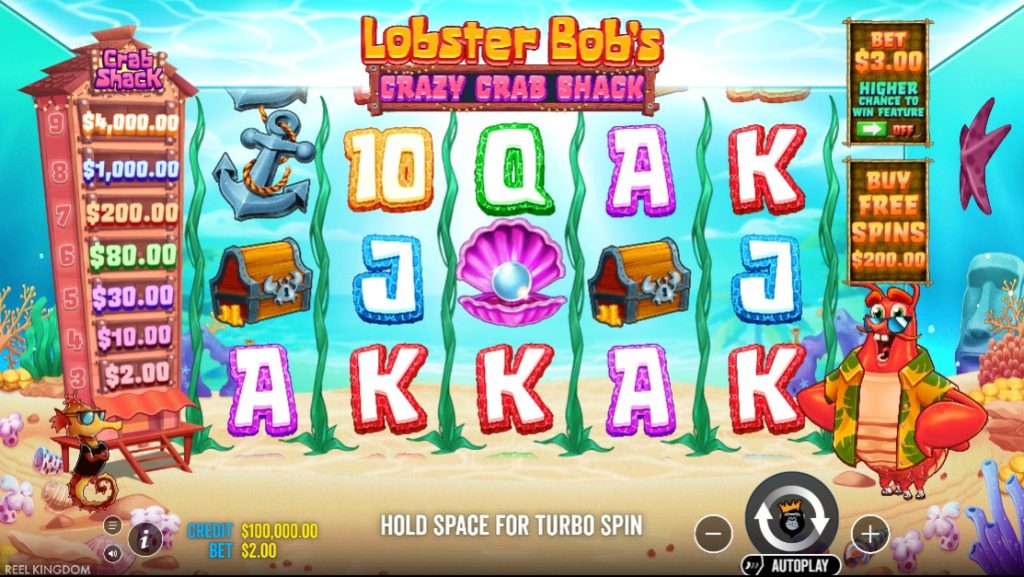 Lobster Bob’s Crazy Crab Shack™