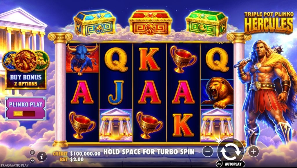 Triple Pot Plinko – Hercules